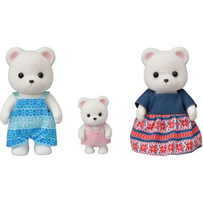 Famille d'Ours Polaire Sylvanian Families - Figur Animale - Publicité Famille d'Ours Polaire Sylvanian Families - Figur Animale - Publicité