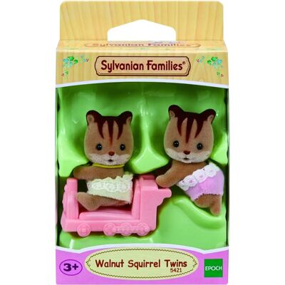 Sylvanian Families Walnut Squirrel Twins (5421) Sylvanian Families Walnut Squirrel Twins (5421)