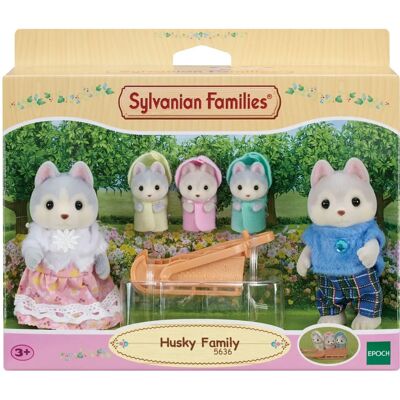 Famiglia Husky di Sylvanian Families - Figura animale - 5636 Famiglia Husky di Sylvanian Families - Figura animale - 5636