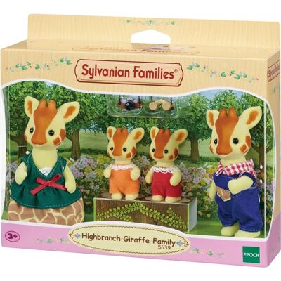 Epoch Sylvanian Families Giraffe Familie Bevegelig Dyrefigur Epoch Sylvanian Families Giraffe Familie Bevegelig Dyrefigur