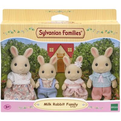 Sylvanian Families Milk Rabbit Family - Animal Figure Sylvanian Families Milk Rabbit Family - Animal Figure