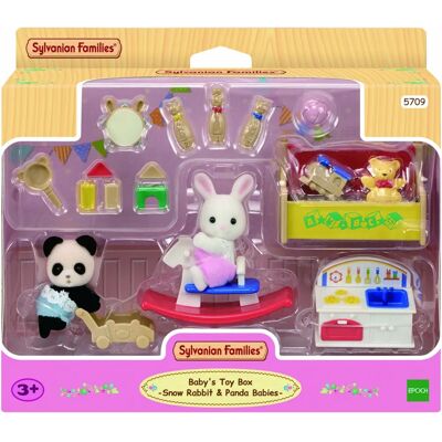 Sylvanian Families Schneeei & Pandababy - Figuren - Spielzeugkiste Sylvanian Families Schneeei & Pandababy - Figuren - Spielzeugkiste