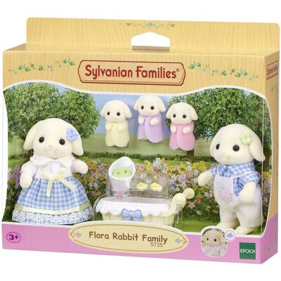 Sylvanian Families 5735 - Animal Figure - Baby Rabbit Family Blue Sylvanian Families 5735 - Animal Figure - Baby Rabbit Family Blue