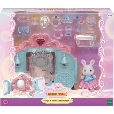 Sylvanian Families 5758 Doll - Princess Dressing Playset Sylvanian Families 5758 Doll - Princess Dressing Playset