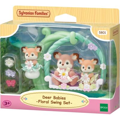Sylvanian Families Deer Babies Swing Set - Doll Set Sylvanian Families Deer Babies Swing Set - Doll Set