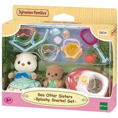 Sylvanian Families Sea Otter Set - Animal Figure Sylvanian Families Sea Otter Set - Animal Figure