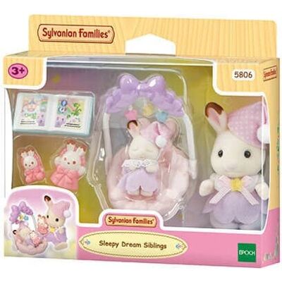 Sylvanian Families Chocolate Rabbit Sleepy Siblings Doll - Doll Sylvanian Families Chocolate Rabbit Sleepy Siblings Doll - Doll