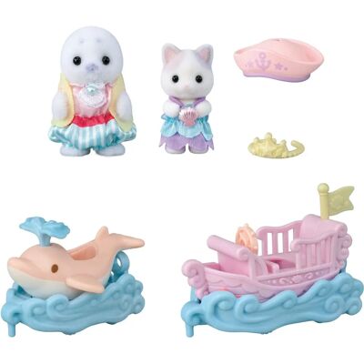Sylvanian Families 5820 doll - train & dolphin Sylvanian Families 5820 doll - train & dolphin