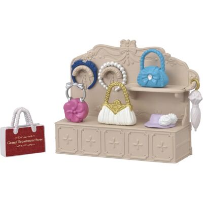Sylvanian Families Modèle - Ensemble Vitrine de Mode Jouet Sylvanian Families Modèle - Ensemble Vitrine de Mode Jouet