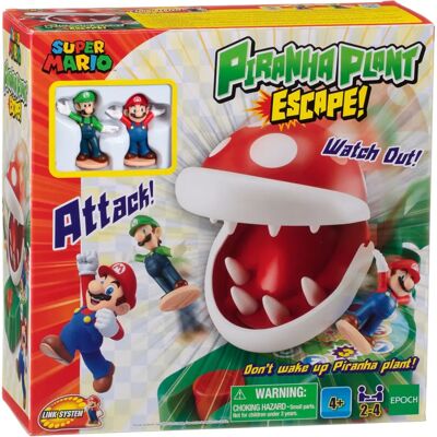 EPOCH Games 7357 Super Mario Piranha Plant Escape Game - Board Game EPOCH Games 7357 Super Mario Piranha Plant Escape Game - Board Game