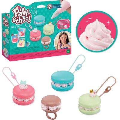 Pati-School 32357 Jouet d'art / bricolage - Kit création macarons pour enfants - Publicité Pati-School 32357 Jouet d'art / bricolage - Kit création macarons pour enfants - Publicité