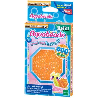 Aquabeads 32678 Jouet d'art activé par l'eau - Orange Aquabeads 32678 Jouet d'art activé par l'eau - Orange