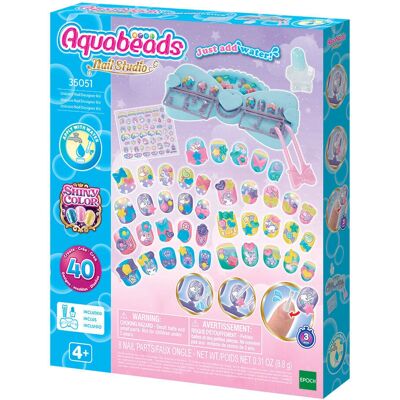 Kit per Design Unghie Unicorno Aquabeads 35051 - Giocattolo Arte e Mestieri Kit per Design Unghie Unicorno Aquabeads 35051 - Giocattolo Arte e Mestieri