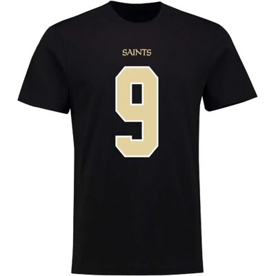 Fanatics Drew Brees NFL Black T-Shirt Fanatics Drew Brees NFL Black T-Shirt