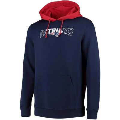 Fanatics New England Patriots Blue/Red Hoodie - Hoodie Fanatics New England Patriots Blue/Red Hoodie - Hoodie