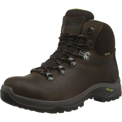 Hi-Tec Ravine Pro Dames Waterdichte Bruine Wandelschoenen Hi-Tec Ravine Pro Dames Waterdichte Bruine Wandelschoenen