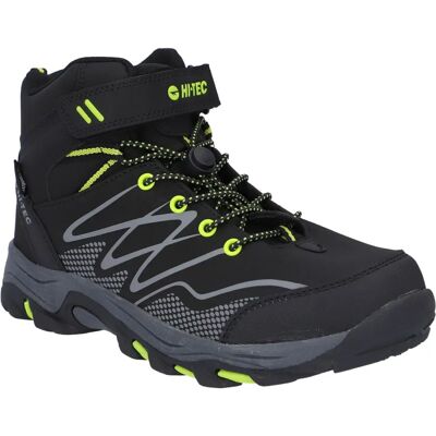 Hi-Tec Blackout Mid Kids Waterproof Boots - Kids Shoes Hi-Tec Blackout Mid Kids Waterproof Boots - Kids Shoes