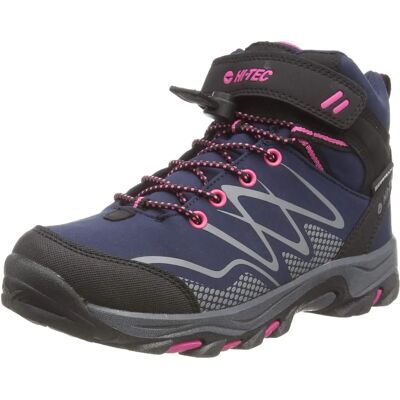 Hi-Tec Kinder Waterdichte Wandelschoenen Navy/Magenta Hi-Tec Kinder Waterdichte Wandelschoenen Navy/Magenta