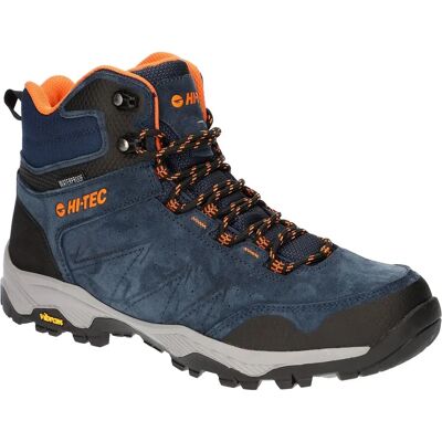 Hi-Tec - Endeavour Waterproof Walking Boots - Navy Blue - Shoes Hi-Tec - Endeavour Waterproof Walking Boots - Navy Blue - Shoes