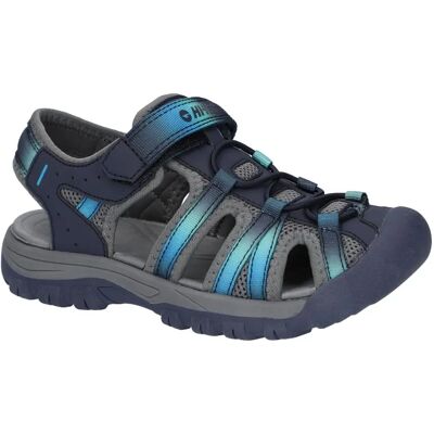 Hi-Tec Sandales Jack FS10502 bleu marine gris bleu - Publicité Hi-Tec Sandales Jack FS10502 bleu marine gris bleu - Publicité