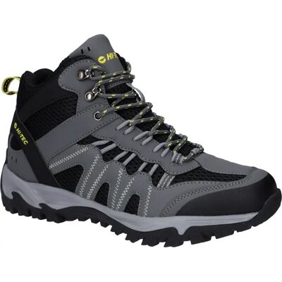 Hi-Tec Hi Tec Mens Jaguar Breathable Mid Walking Boots - Hiking Boots Hi-Tec Hi Tec Mens Jaguar Breathable Mid Walking Boots - Hiking Boots
