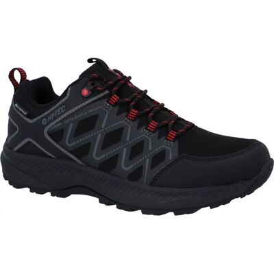 Hi-Tec Diamonde Low Waterdichte Sneakers - Zwart/Castlerock - Heren Hi-Tec Diamonde Low Waterdichte Sneakers - Zwart/Castlerock - Heren