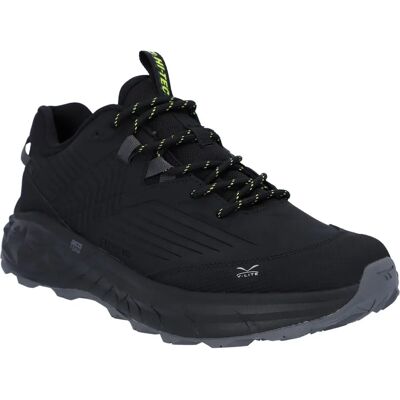 Hi-Tec Fuse Trek Scarpe leggere da trekking Nero Fonte di zolfo - Scarpe da cammino Hi-Tec Fuse Trek Scarpe leggere da trekking Nero Fonte di zolfo - Scarpe da cammino