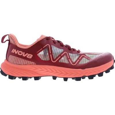 Trailové boty Inov-8 MudTalon Speed pro ženy - Celoroční, Burgundská Trailové boty Inov-8 MudTalon Speed pro ženy - Celoroční, Burgundská