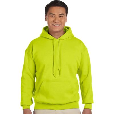 Gildan Heavy Blend Verde Sicurezza XL Felpa con Cappuccio - Felpa con Cappuccio Gildan Heavy Blend Verde Sicurezza XL Felpa con Cappuccio - Felpa con Cappuccio