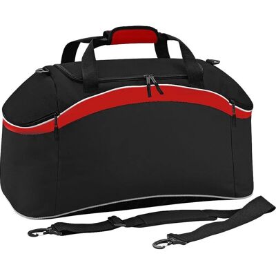 Sac de Sport Bagbase Teamwear - noir/rouge/blanc Sac de Sport Bagbase Teamwear - noir/rouge/blanc