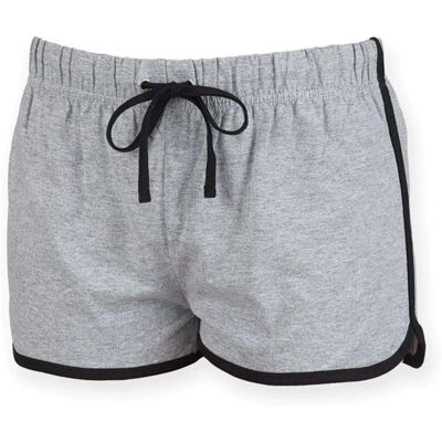 Skinni Fit Womens Retro Sports Shorts - Sports Shorts Skinni Fit Womens Retro Sports Shorts - Sports Shorts