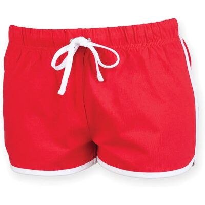 Skinni Fit S Red/White Retro Shorts - Shorts Skinni Fit S Red/White Retro Shorts - Shorts