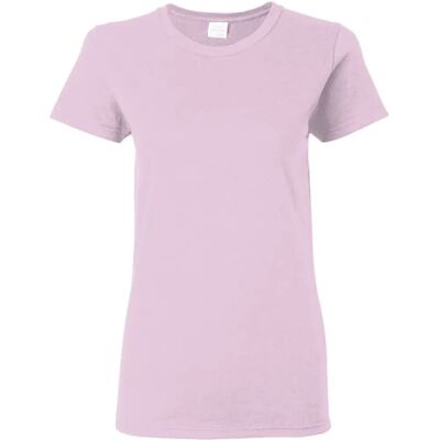 Gildan Heavy Cotton Light Pink XL T-Shirt - T-Shirt Gildan Heavy Cotton Light Pink XL T-Shirt - T-Shirt