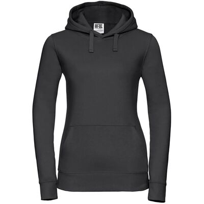 Russell Womens Premium Authentic Hoodie - Black, XS - Hoodie Russell Womens Premium Authentic Hoodie - Black, XS - Hoodie