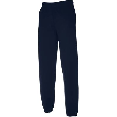 Pantalons de jogging élastiqués premium pour hommes Fruit Of The Loom - Marine profond - Publicité Pantalons de jogging élastiqués premium pour hommes Fruit Of The Loom - Marine profond - Publicité