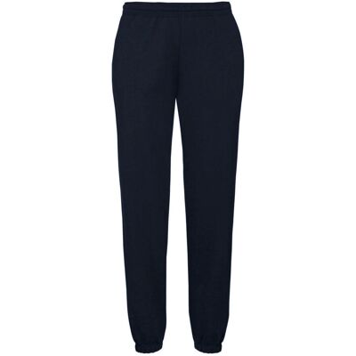Fruit Of The Loom Mens Premium 70/30 Elasticated Jogging Bottoms Deep Navy Fruit Of The Loom Mens Premium 70/30 Elasticated Jogging Bottoms Deep Navy