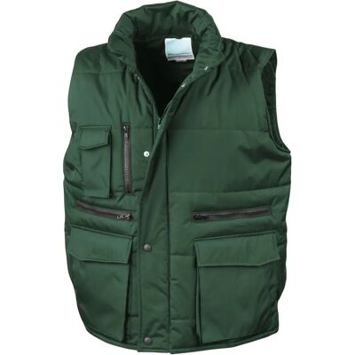 Result Dark Green Bodywarmer - Windproof & Showerproof Result Dark Green Bodywarmer - Windproof & Showerproof