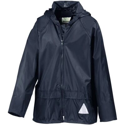 Result Navy Heavyweight Waterproof Rain Suit - Unisex Rainwear Result Navy Heavyweight Waterproof Rain Suit - Unisex Rainwear