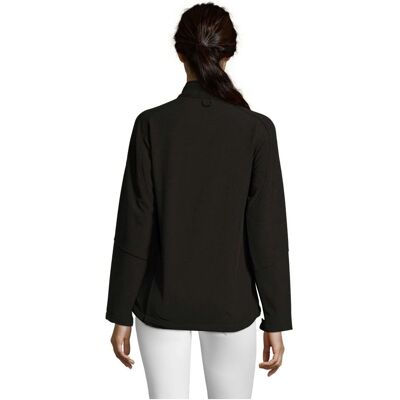 Sols Roxy Soft Shell Jacket - Windproof, Water Resistant - Black XXL Sols Roxy Soft Shell Jacket - Windproof, Water Resistant - Black XXL