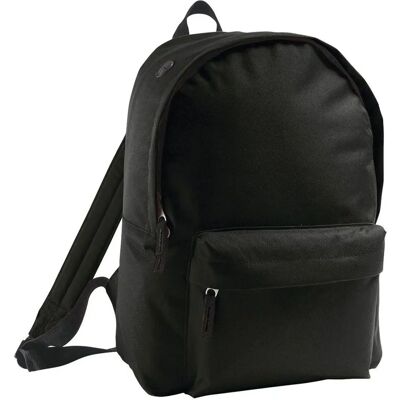 Sols Kids Rider School Backpack - Black - Unisex - 30x25x12cm Sols Kids Rider School Backpack - Black - Unisex - 30x25x12cm