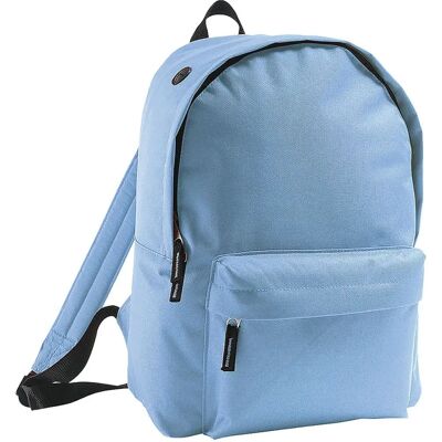 Sols Rider Rucksack - Hauptfach, Fronttasche, 600D Polyester, Himmelblau Sols Rider Rucksack - Hauptfach, Fronttasche, 600D Polyester, Himmelblau