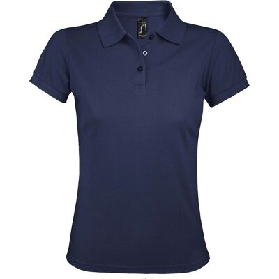 Sols Vrouwen Prime Pique Polo Shirt - Marineblauw - Large - Polo Sols Vrouwen Prime Pique Polo Shirt - Marineblauw - Large - Polo