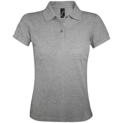 Sols Dames Prime Pique Polo - Grijs Marl - XXL Sols Dames Prime Pique Polo - Grijs Marl - XXL