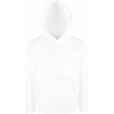 Sweat à capuche unisexe blanc pour enfants de Fruit Of The Loom - Sweat à capuche - Publicité Sweat à capuche unisexe blanc pour enfants de Fruit Of The Loom - Sweat à capuche - Publicité