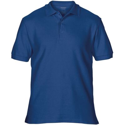 Gildan Navy M Premium Cotton Polo Shirt - Polo Shirt Gildan Navy M Premium Cotton Polo Shirt - Polo Shirt