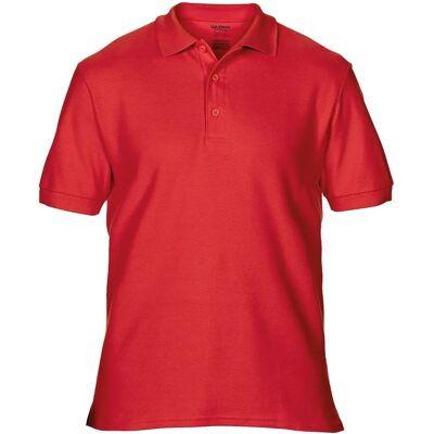 Gildan Mens Premium Cotton Double Pique Polo Shirt - Sport Gildan Mens Premium Cotton Double Pique Polo Shirt - Sport