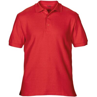 Gildan Mens Premium Cotton Sport Double Pique Polo Shirt - Polo Shirt, Red, L, Men Gildan Mens Premium Cotton Sport Double Pique Polo Shirt - Polo Shirt, Red, L, Men