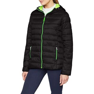 Result - Snowbird Hooded Jacket - Black/Lime Green - Jacket Result - Snowbird Hooded Jacket - Black/Lime Green - Jacket