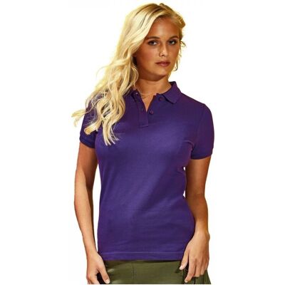 Asquith & Fox Paarse Korte Mouw Poloshirt - Polo Shirt Asquith & Fox Paarse Korte Mouw Poloshirt - Polo Shirt