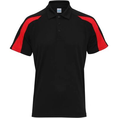 AWDis Just Cool Chemise Polo à Manches Courtes à Panneaux Contrastés - Polo Shirt - Publicité AWDis Just Cool Chemise Polo à Manches Courtes à Panneaux Contrastés - Polo Shirt - Publicité